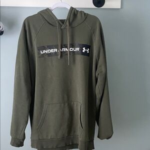 Under Armour Men's Olive Hoodie